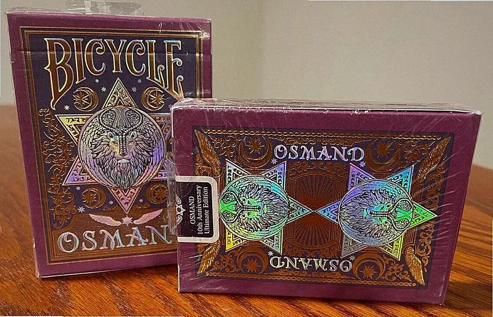 Bicycle Osmand 10-year Anniversary playing cards